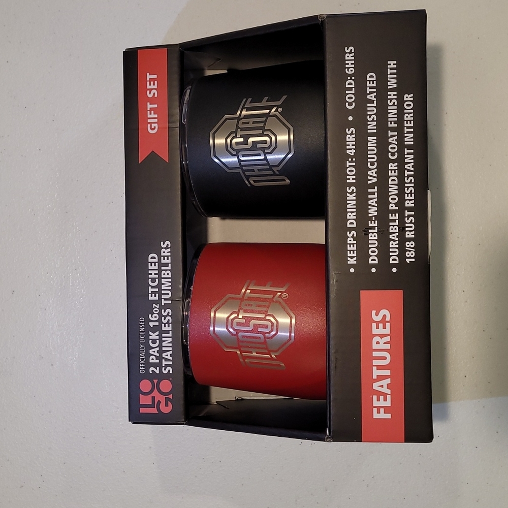 Ohio State Tumblers 2pk 16oz.